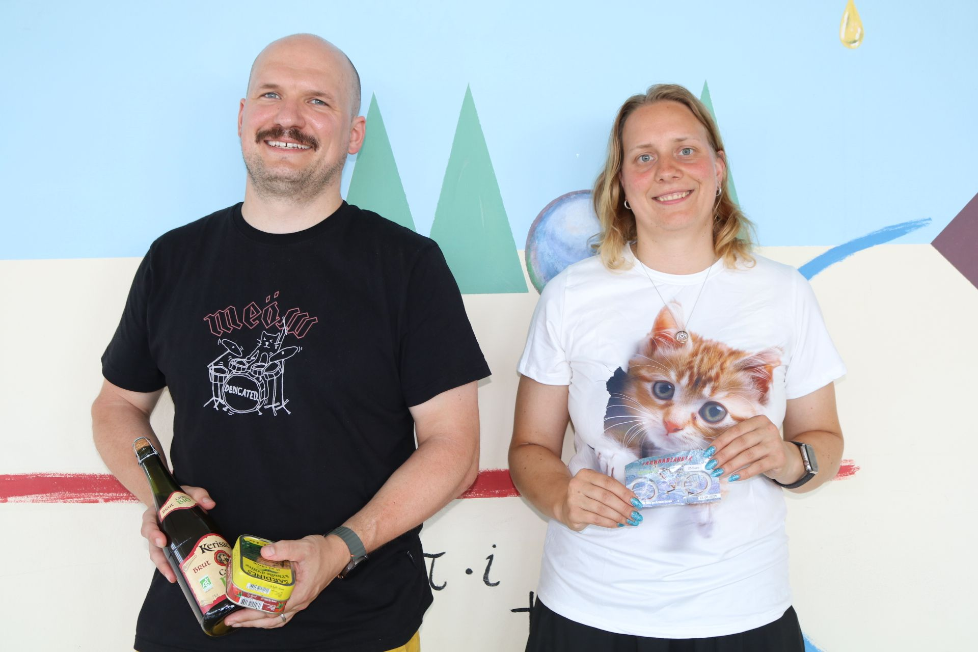 Siegerin und Sieger beim Schulradeln