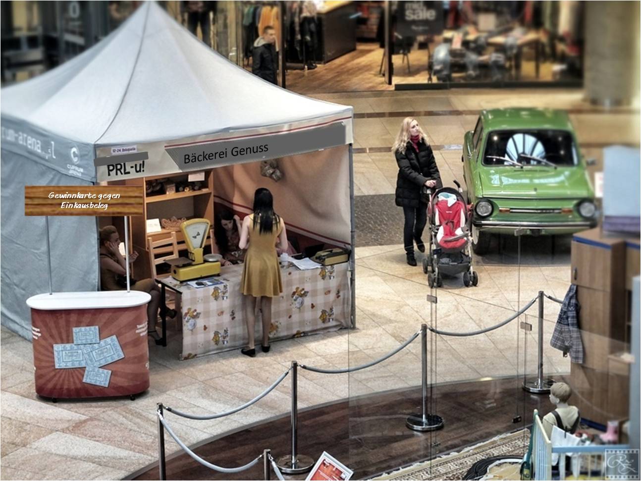 Ausstellungszelt Österreich - promodohr