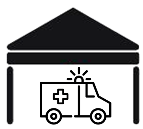 Sanitätszelt / Rettungszelt