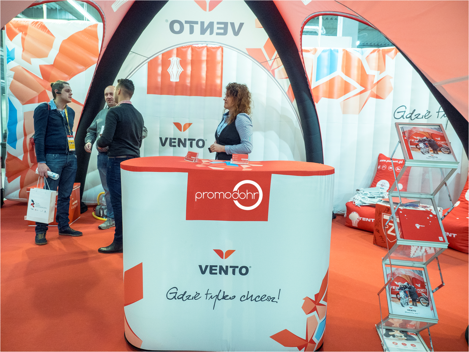 Vento (aufblasbar) Partyzelt in Österreich - promodohr