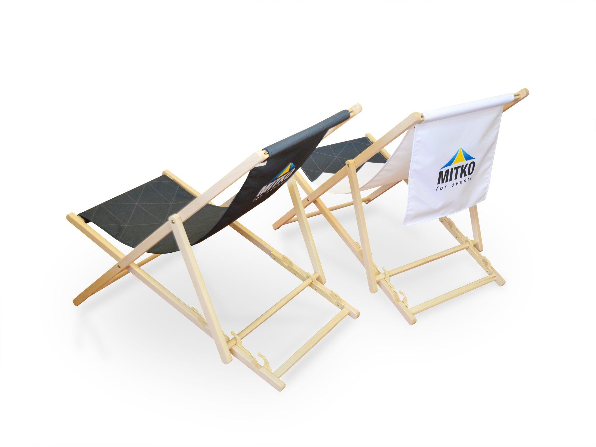 Werbesessel als pefekter Werbeträger Werbesessel - auch mit Rückenvolant