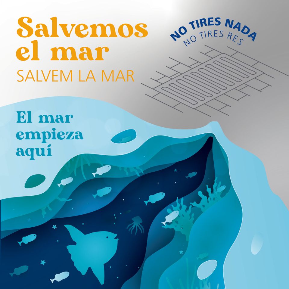 El mar empieza aqui, salvemos el mar