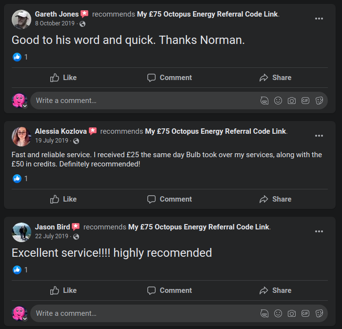 Octopus Referral Bonus Facebook Octopus Referral Bonus