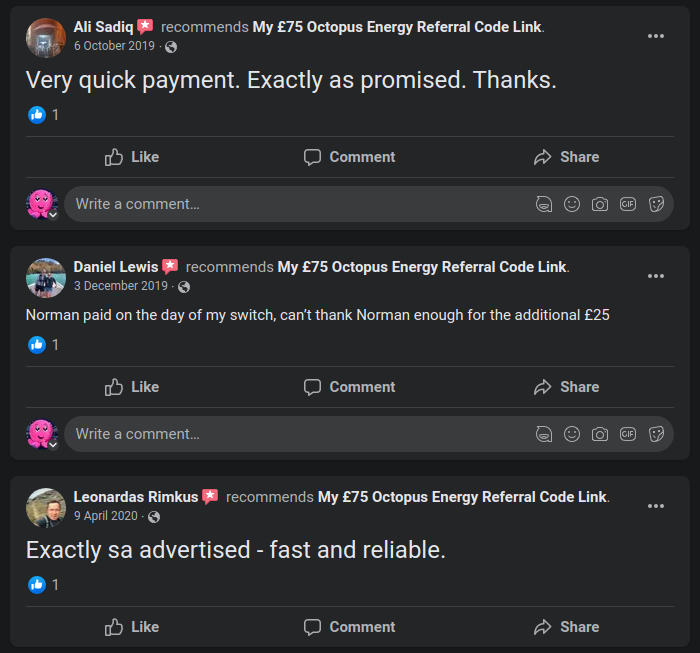 Octopus Energy Supplier Switch Facebook Octopus Energy Supplier Switch