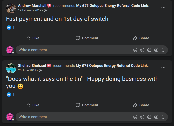 Octopus Switch Referral Facebook Octopus Switch Referral