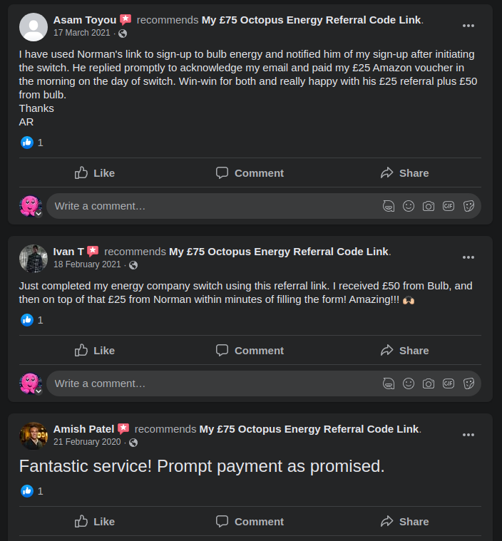 Octopus Energy Promo Code Facebook Octopus Energy Promo Code