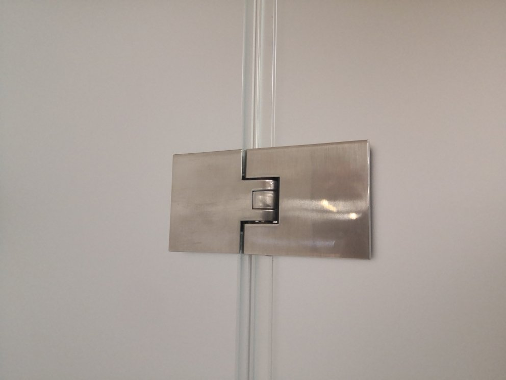 Duschtürband beidseitig öffnend aus der Serie MGD Swing von MEINE GLAS DUSCHE