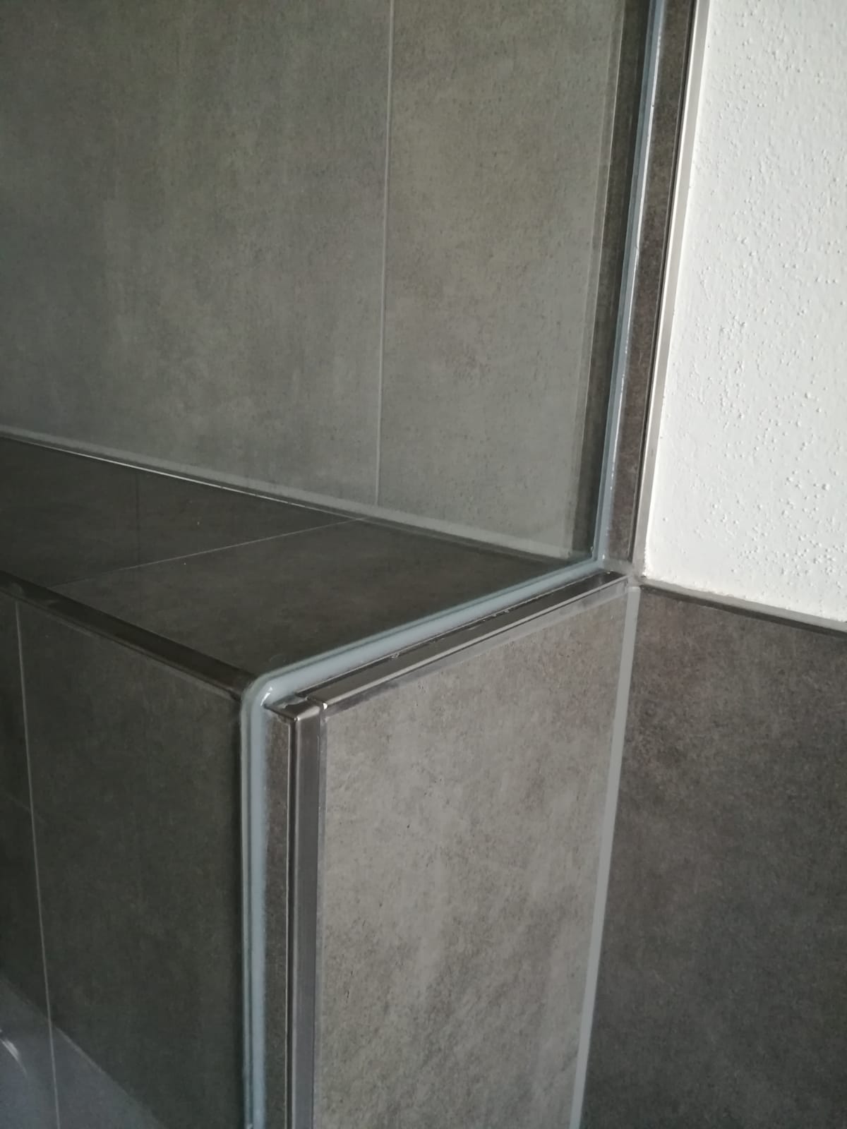 Duschenglas mit Eckausschnitt MEINE GLAS DUSCHE