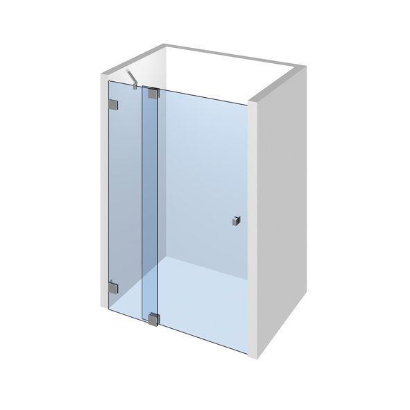 www.meine-glas-dusche.de - Ganzglas-Nischenduschabtrennungen nach Maß mit Montage