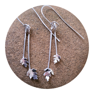 Sterling Silver Moongazey Hare earrings