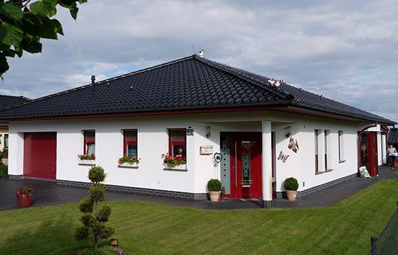 Singlebungalow Massivhaus Bungalow Rechteck