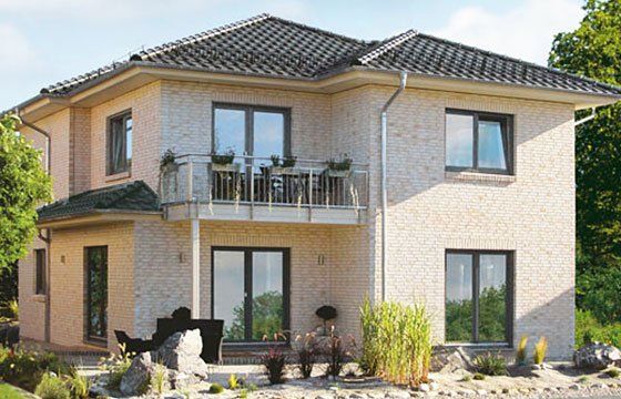 Massivhaus Stadtvilla Massivbau direkt Stadtvilla