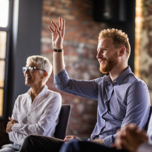 Eigentümerversammlung einer WEG Wohnungseigentümergemeinschaft