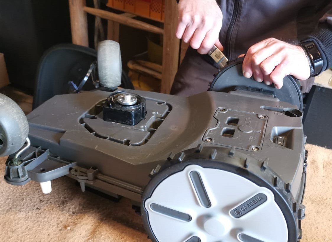 Räderinstallation Husqvarna Automower