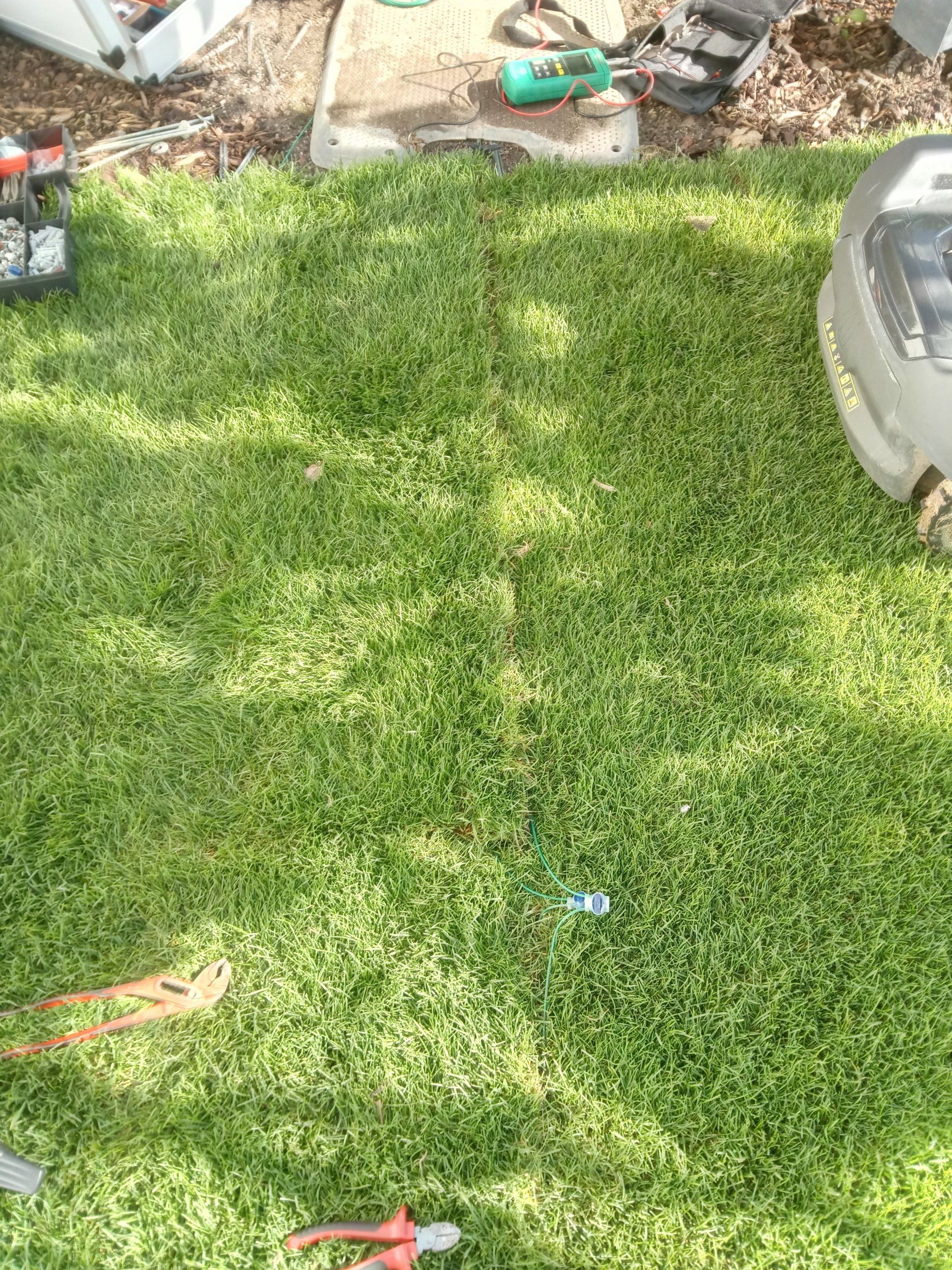 Rasenroboteranlage Begrenzungskabel Suchkabel