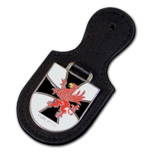 Verbandsabzeichen, Brustanhänger, Lederanhänger, Metallwappen auf Leder für die Bundeswehr, Reservisten, Reservistenkameradschaft und Reservistenverband mit eigenem Wappen, Logo oder Motiv, gedruckt oder geprägt von der W. Schwemmlein GmbH aus Bayreuth