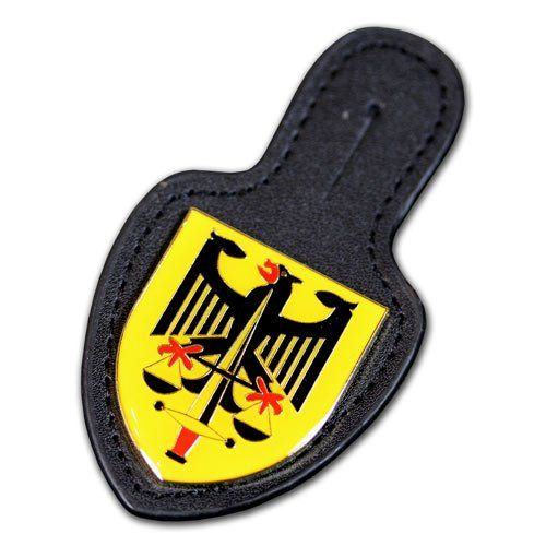 Verbandsabzeichen, Brustanhänger, Lederanhänger, Metallwappen auf Leder für die Bundeswehr, Reservisten, Reservistenkameradschaft und Reservistenverband mit eigenem Wappen, Logo oder Motiv, gedruckt oder geprägt von der W. Schwemmlein GmbH aus Bayreuth