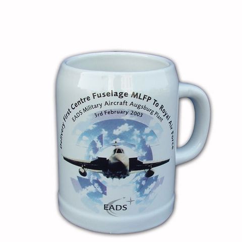 Bierkrug Elsendorf Bierkrug bedruckt mit dem eigenen Motiv, Wappen oder Logo von der Schwemmlein GmbH aus Bayreuth