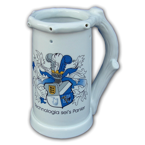 Juxkrug in Sonderanfertigung mit dem eigenen Wappen, Logo oder Motiv von der Schwemmlein GmbH aus Bayreuth