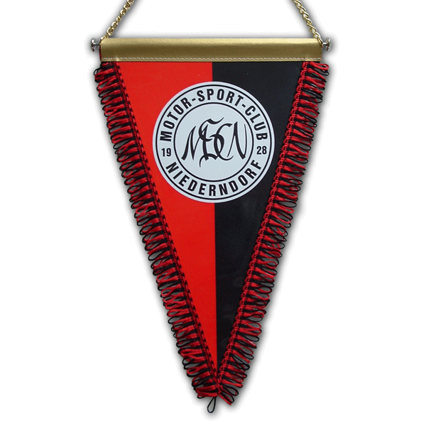 Sonderanfertigung von Wimpel, Freundschaftswimpel, Eventwimpel, Dreieckswimpel, Banner mit eigenem Motiv, Logo oder Wappen von der Schwemmlein GmbH aus Bayreuth