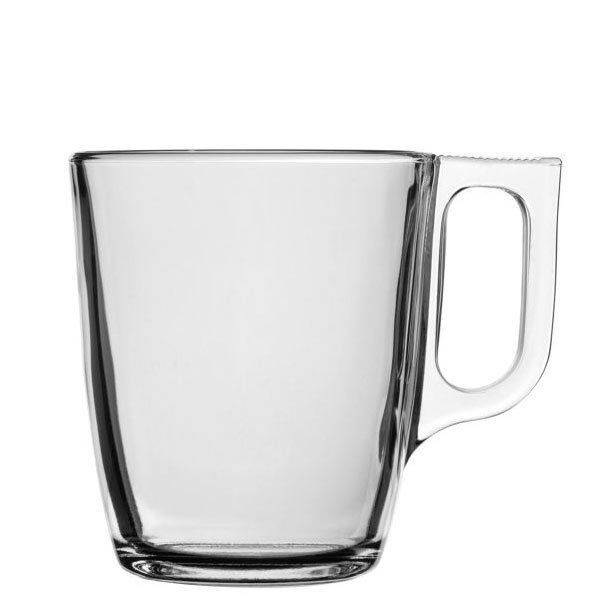 Glastassen individuell veredelt mit dem eigenen Wappen, Firmenlogo der Motiv