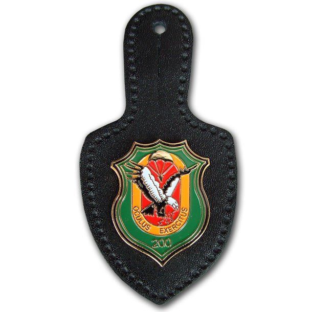 Hochwertig geprägte Brustanhänger, Verbandsabzeichen auf Leder