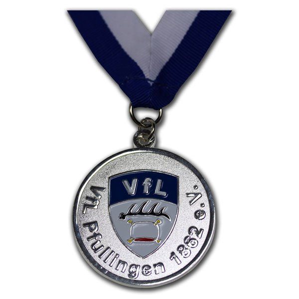Hochwertig geprägte Medaillen, Sportmedaillen in 2D, farbig oder 3D, individuell gefertigt mit dem eigenen Wappen, Logo oder Motiv, von der W. Schwemmlein GmbH aus Bayreuth