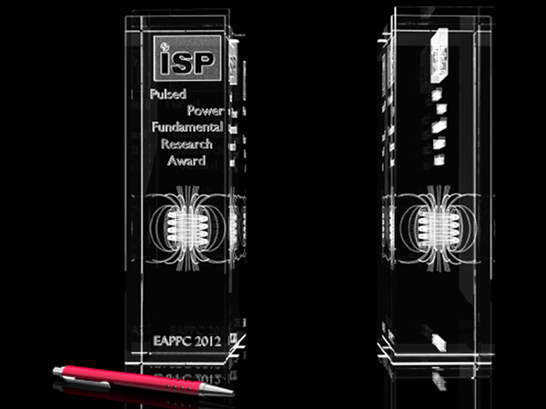 Glasquader 60 x 200 x 60 mm Glasquader für individuelle Gravuren, Glasinnengravuren