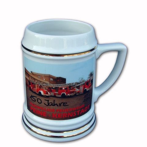 Bierkrug Andechs Junior Bierkrug bedruckt mit dem eigenen Motiv, Wappen oder Logo von der Schwemmlein GmbH aus Bayreuth