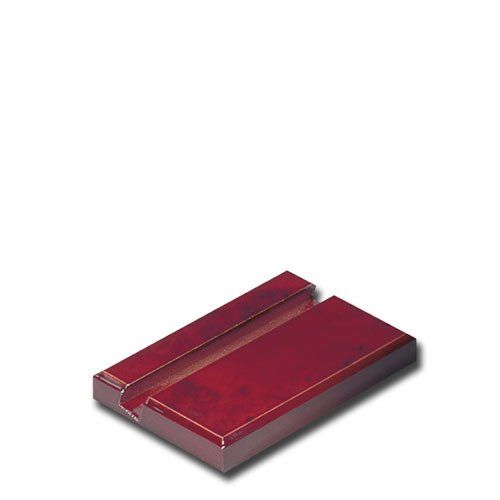 Standfuß für Mahagoni-Plakette