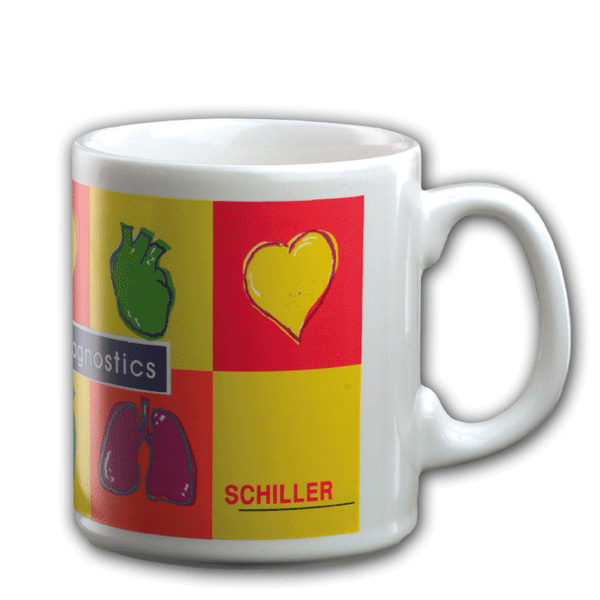 Kaffeetassen, Werbetassen mit dem eigenen Wappen, Logo oder Motiv von der Schwemmlein GmbH aus Bayreuth