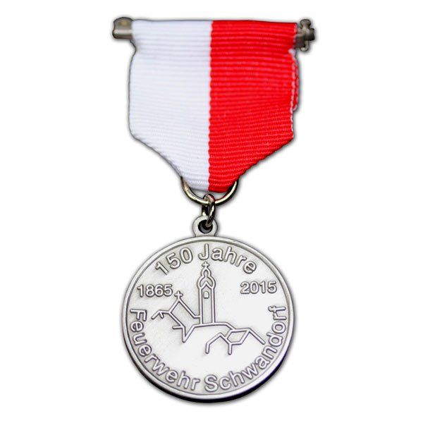 Orden, Verdienstorden, Karnevalsorden, Ehrenorden, Faschingsorden individuell gefertigt mit dem eigenen Wappen, Logo oder Motiv, gedruckt oder geprägt, von der W. Schwemmlein GmbH