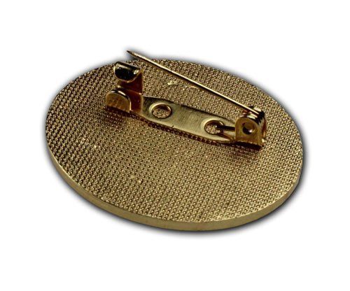 Sicherheitsnadel als Befestigung für Metallabzeichen, Anstecker und Pins bei der W. Schwemmlein GmbH