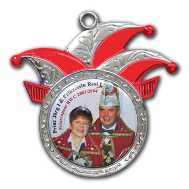 Standard Karnevalsorden mit eigenem Motiv bedruckt