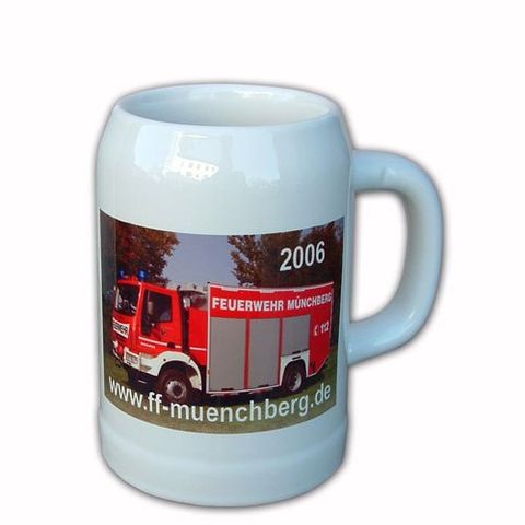 Weihenstephan Bierkrug, Bierseidel bedruckt mit dem eigenen Motiv, Wappen oder Logo von der Schwemmlein GmbH aus Bayreuth