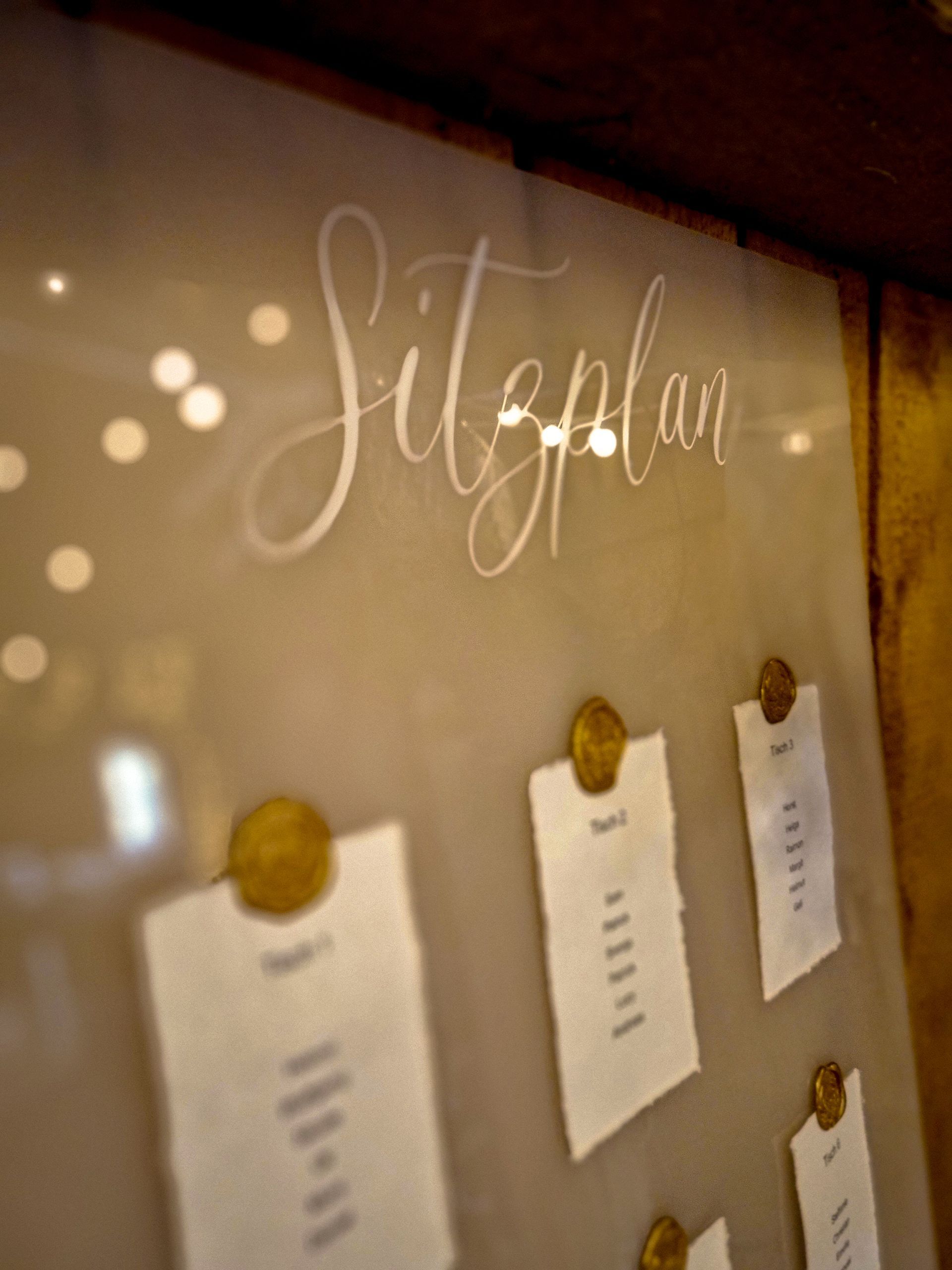 Sitzplan Tischplan Hochzeit Find your Seat