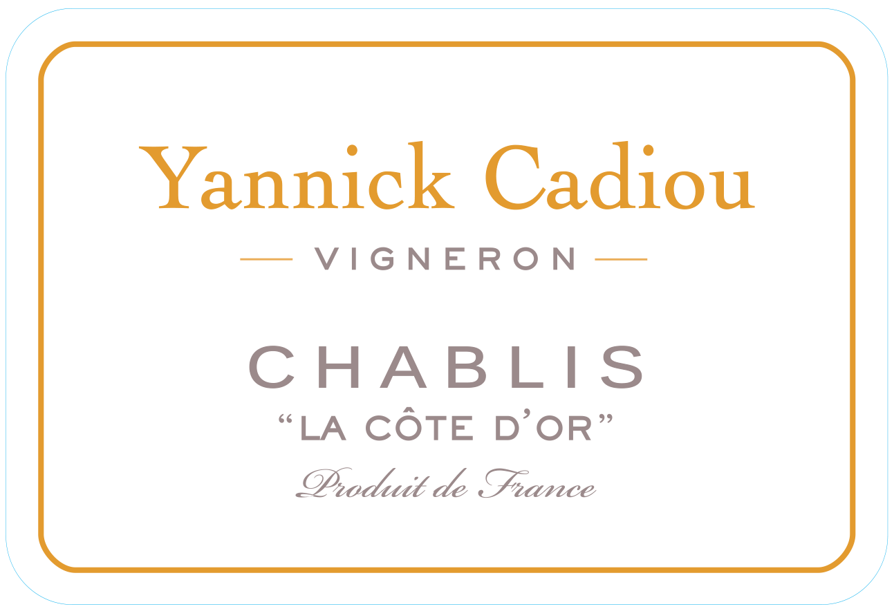 Etiquette Chablis Yannick Cadiou