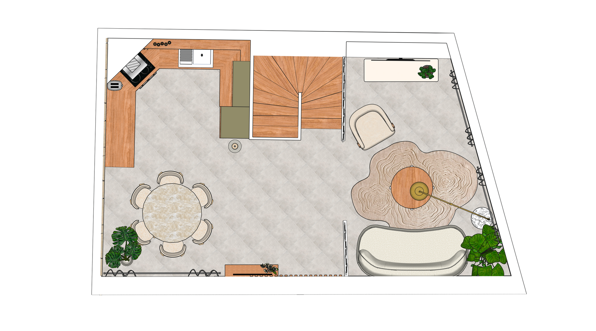 Accompagnement dans le dessin des plans de sa maison pour un intérieur bien-être