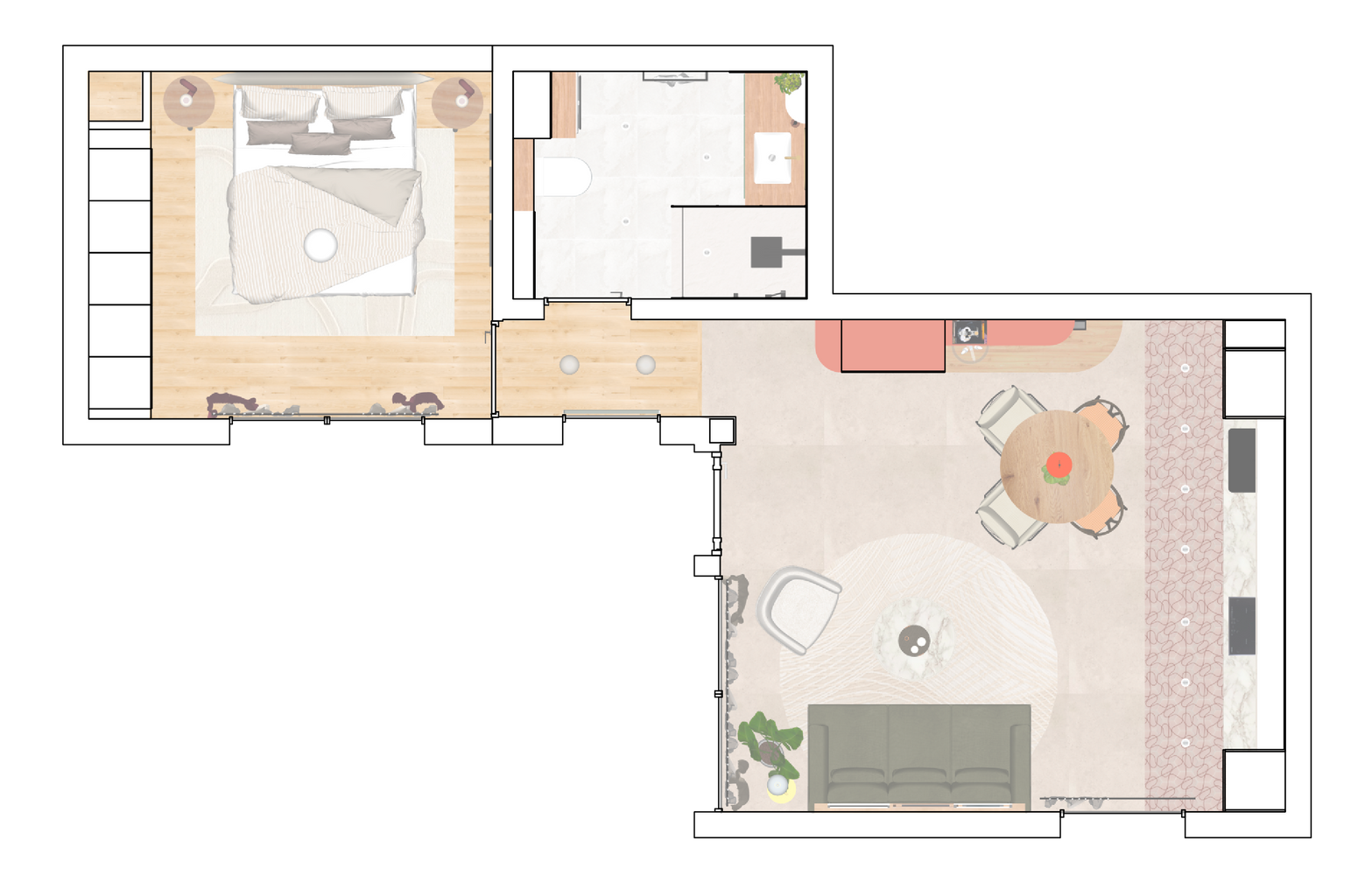 Plan architecte d'intérieur neuro-architecture