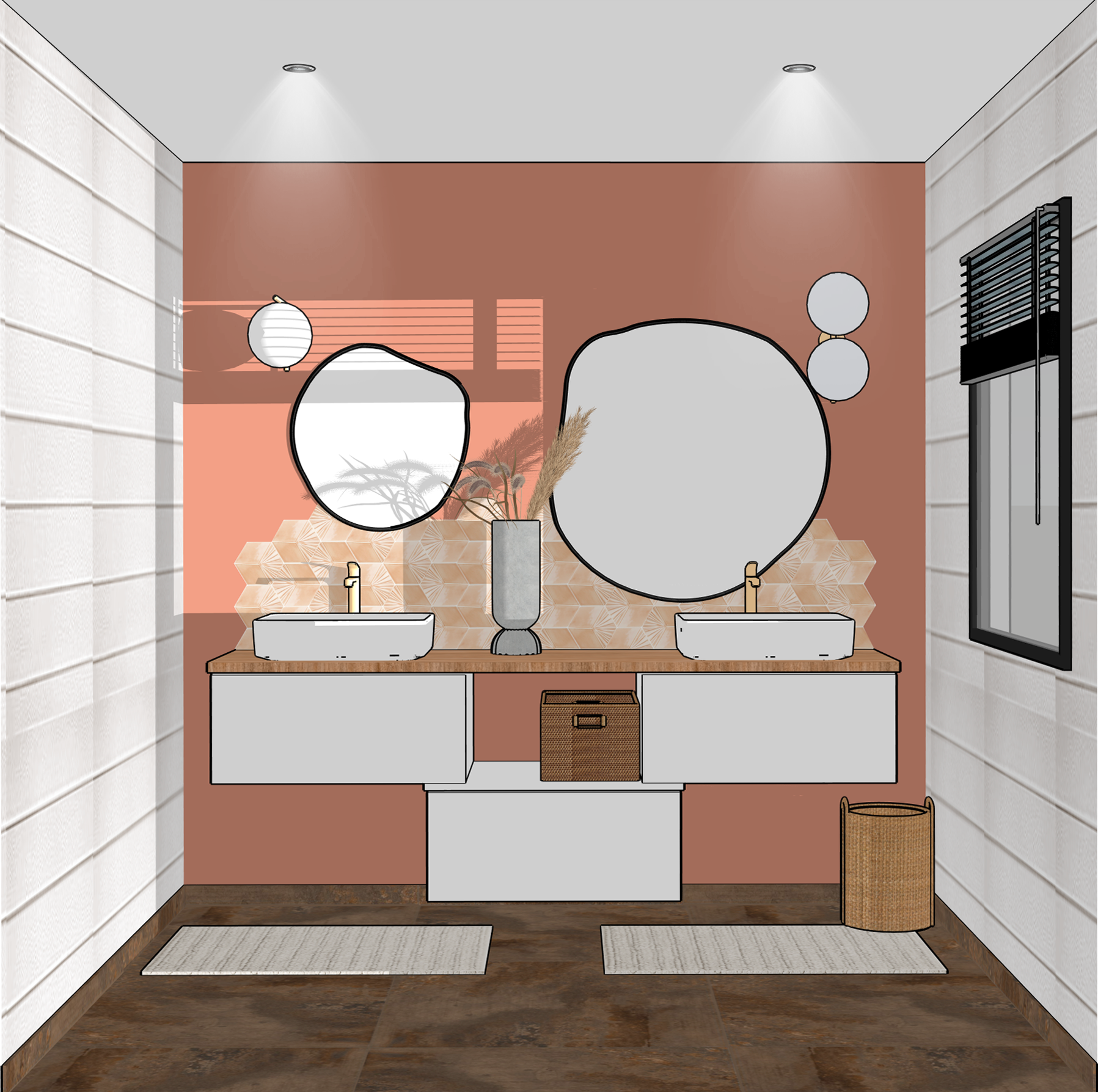 Décoration salle de bain apaisante