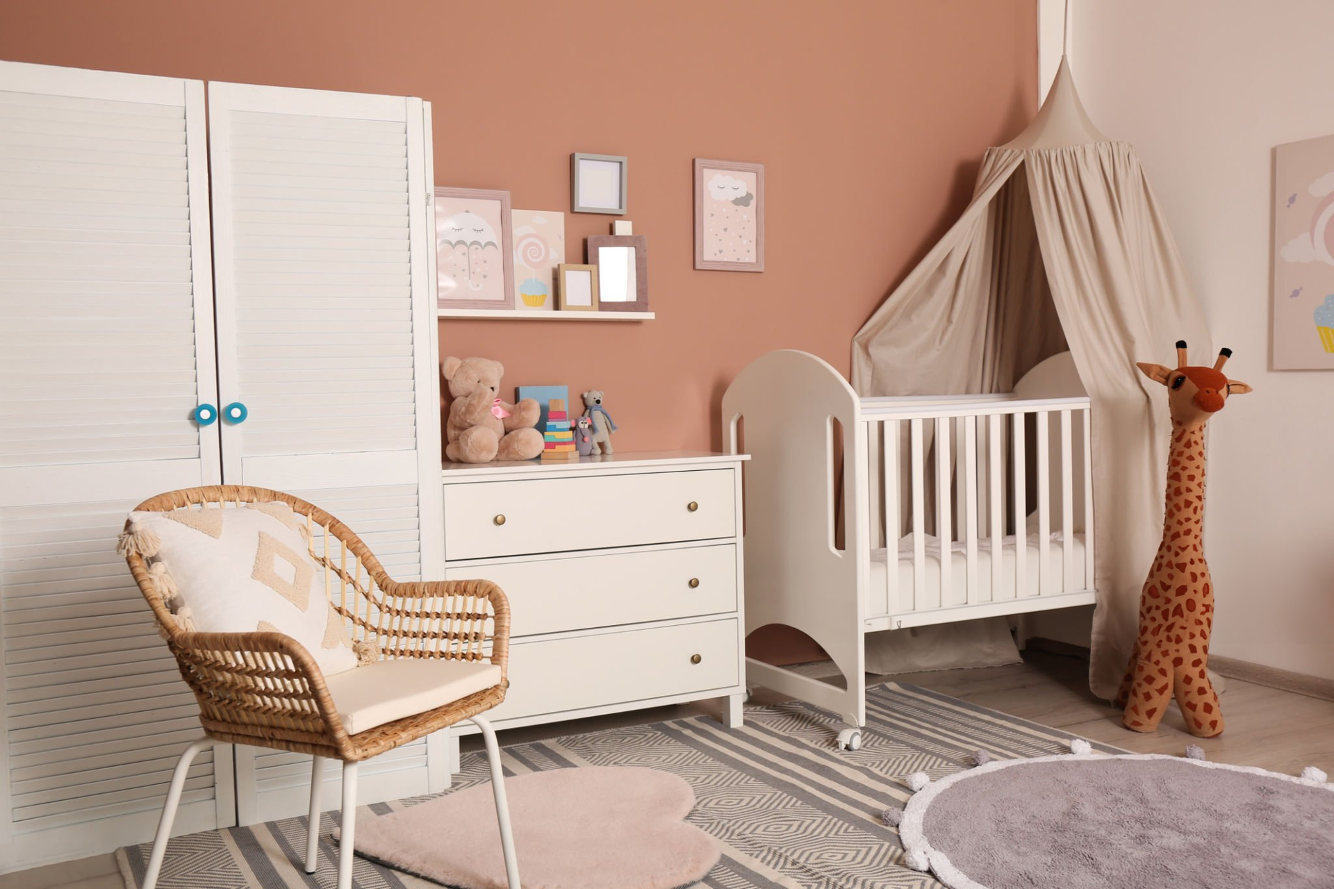 La chambre de bébé qui l'aide à dormir et à évoluer.