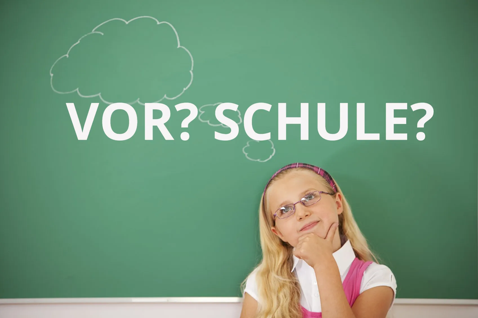 Entscheidung zur Vorschule oder Schule Frage nach Vorschule oder Schule