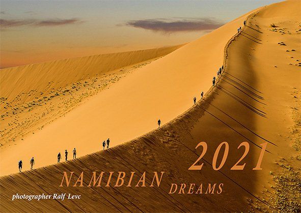 Namibia, fotokalender, 2021