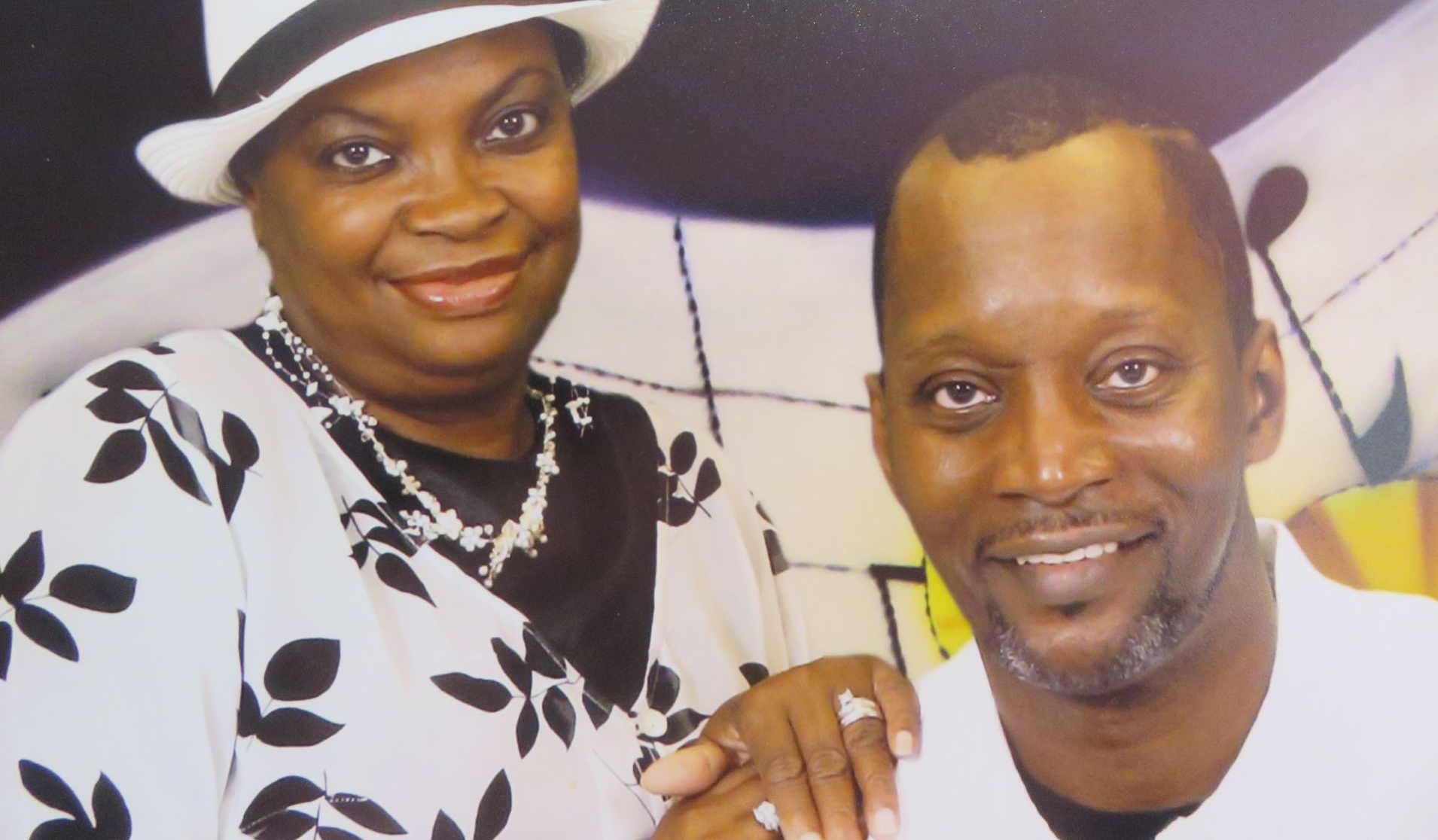 man singing into microphone