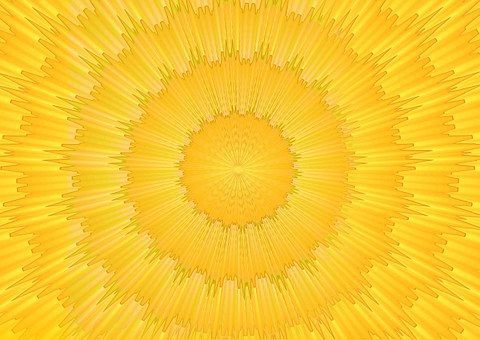 Sonne, gelb, Der Sonnengruß erwärmt Körper und Gemüt wenn  die Sonnentage kürzer werden