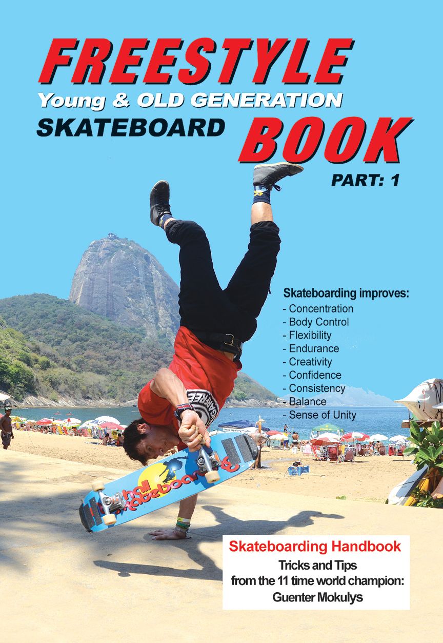 Freestyle Skateboard Book Part-1 Cover Freestyle Skateboard Book Part-1 Cover