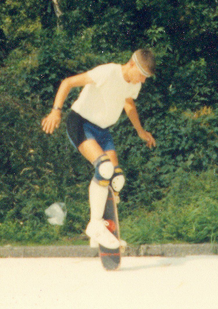 Pogo, Freestyle Skateboarding, Guenter Mokulys, 1986.