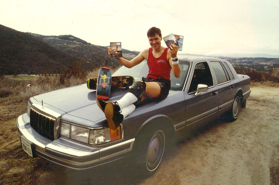 Skateboard Bücher von Guenter Mokulys. Freestyle Skateboarding, 1992.