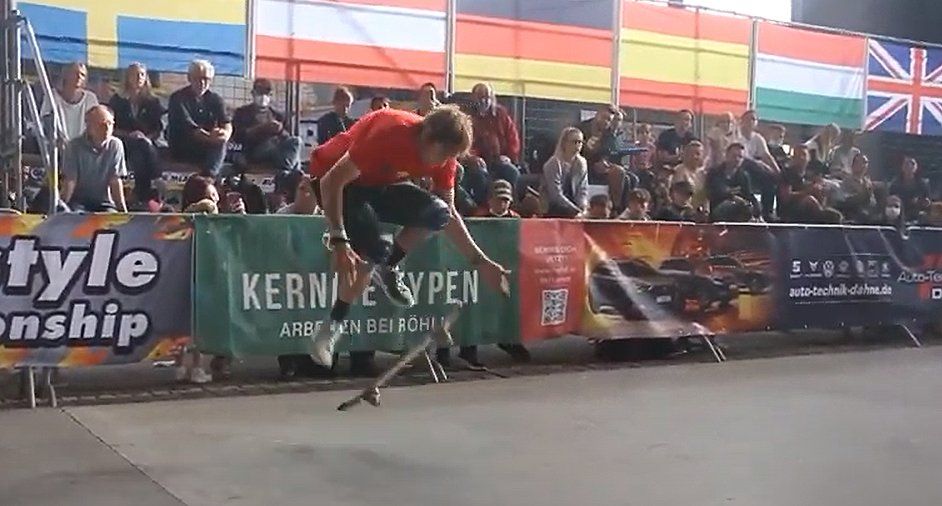 Euro-Freestyle-Championship. Ollie Fingerflip. 2021.
