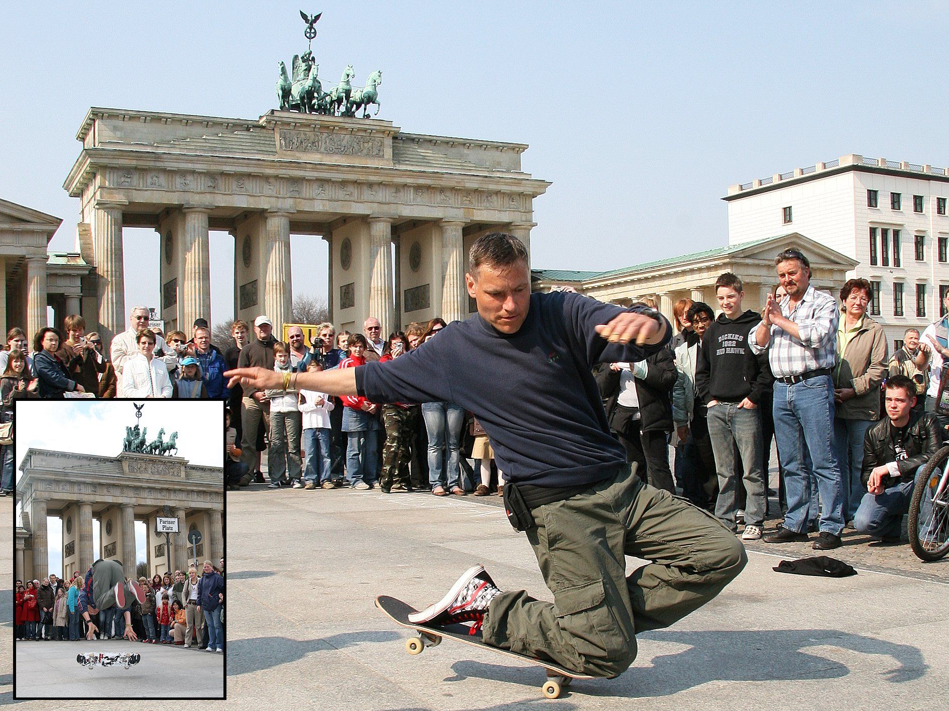 Skateboard Show, Berlin, Deutschland. Freestyle Skateboarding, Guenter Mokulys, 2007.